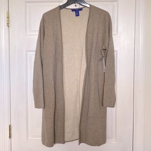 NWT APT 9 duster/cardigan (Reversible)